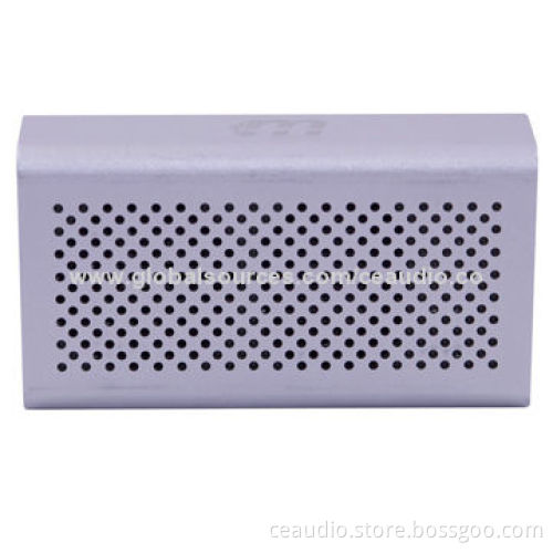 Bluetooth Speaker with Radiator, Line-in, Aluminum Finish, Many Colors, Solid Quality, TF Card Slot